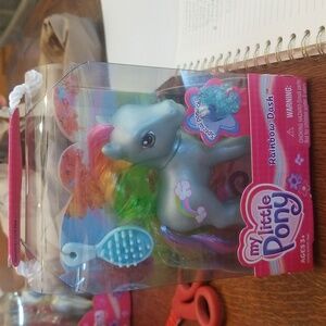 2003 my little pony rainbow dash mib g3